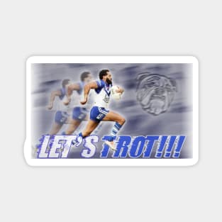 Canterbury Bulldogs - Josh Addo-Carr - The Foxx - LET'S TROT! Magnet