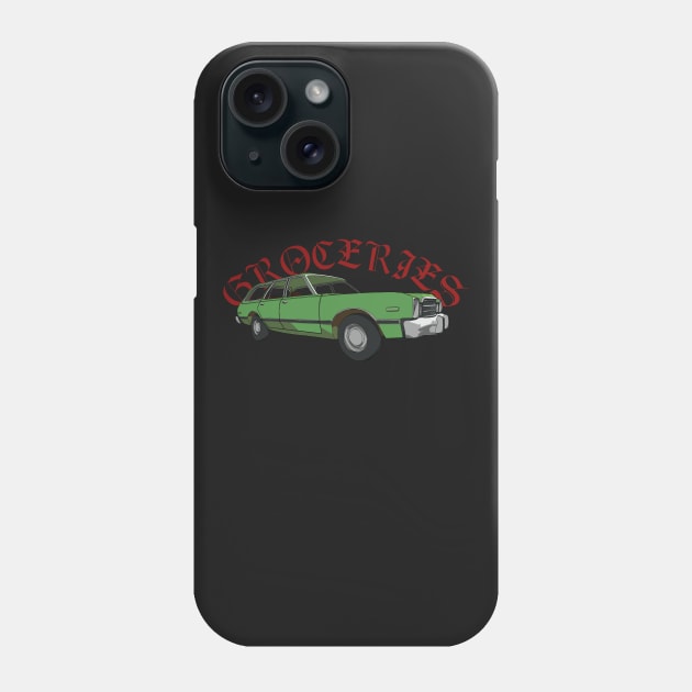 Groceries - Gangster Station Wagon Phone Case by RyanJGillDesigns