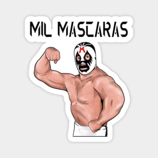 Mil Mascaras Lucha Libre Mexicana Mexican Wrestler Legend Magnet