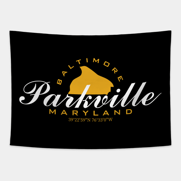 Parkville, Maryland Tapestry by Nagorniak