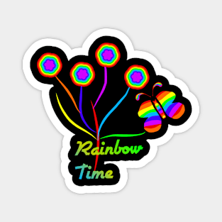 Butterfly rainbow Magnet
