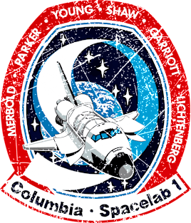 STS-9 Columbia Vintage Magnet