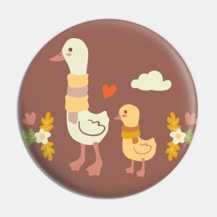 Geese Pin