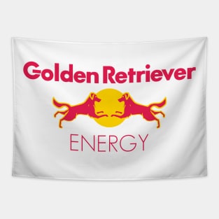 Golden Retriever Energy Tapestry