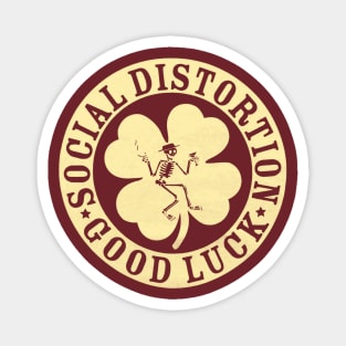 Social Good Luck Distortion Magnet