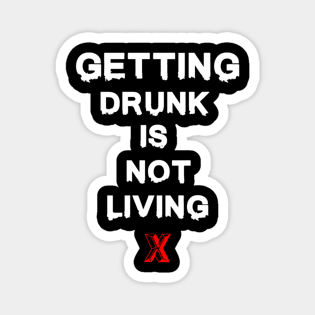 Sober Life Magnet by CazzyShop