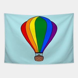 Rainbow Balloon Tapestry