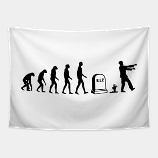 Zombie Evolution Tapestry