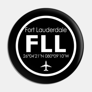 FLL, Fort Lauderdale-Hollywood International Airport Pin