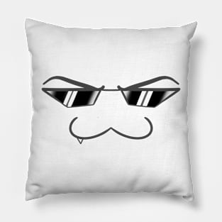 Cool Sunglasses Nyan  - Face Mask Pillow