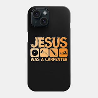 Jesus Was A Carpenter Retro Phone Case