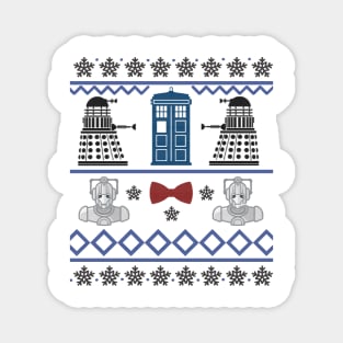 Doctor Who Ugly Sweater Season Magnet