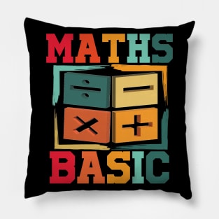 Math basic math baba Pillow