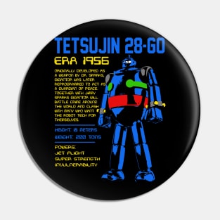 GIGANTOR Tetsujin 28-go - origins Pin