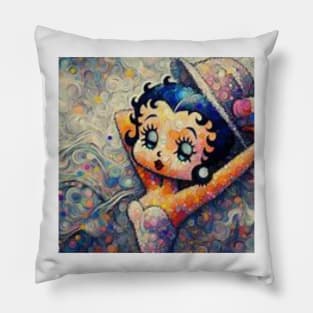 bety abstract Pillow