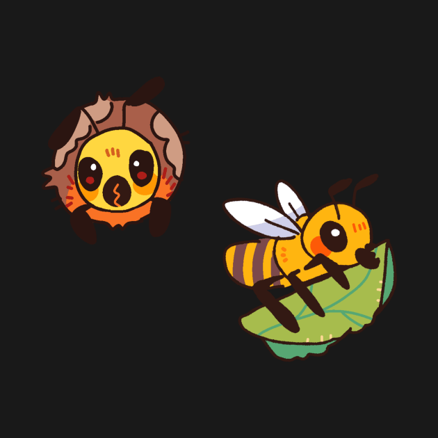 bees by otterguppy