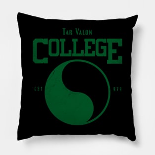 Tar Valon College Green Ajah Symbol Wheel of Time Parody Pillow