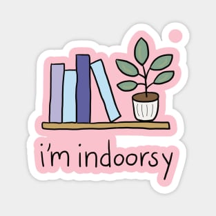 Bookshelf Indoorsy Magnet