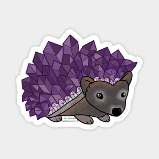 Amethyst Hedgehog Magnet