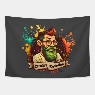Creative Explosion Tapestry