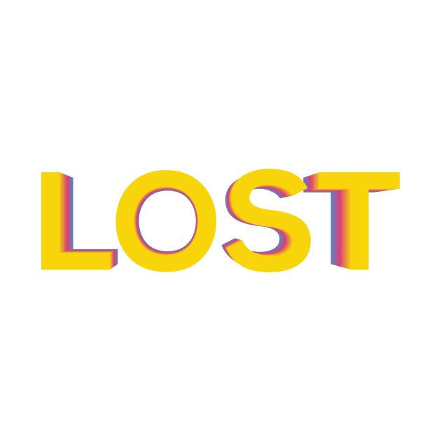 LOST (text) by JosanDSGN