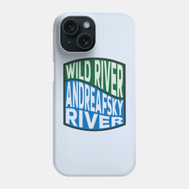 Andreafsky River Wild River wave Phone Case by nylebuss