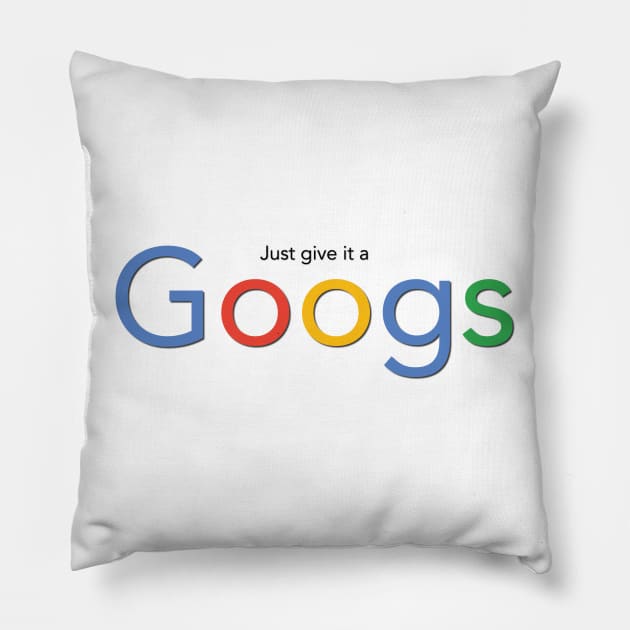 Googs Pillow by Jahshyewuh