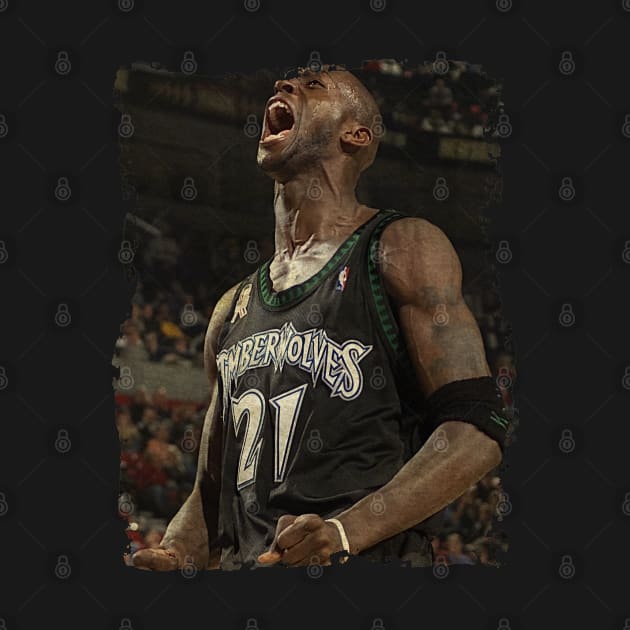 Kevin Garnett #21 by Omeshshopart