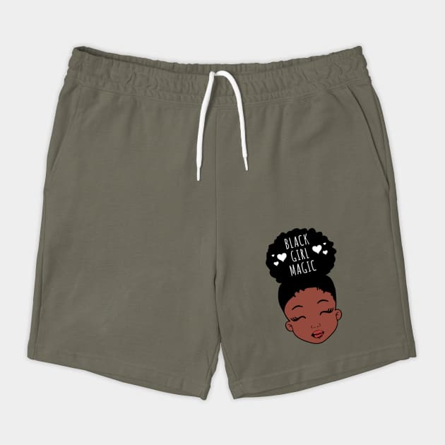 Black Girl Magic, African American Girl, Hearts by UrbanLifeApparel