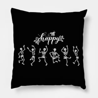 Dancing skeleton Pillow