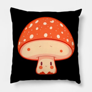 Kawaii mushroom is my best friend, I love it Pillow