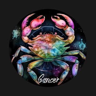 Cancer in Technicolor: The Star Sign Series T-Shirt