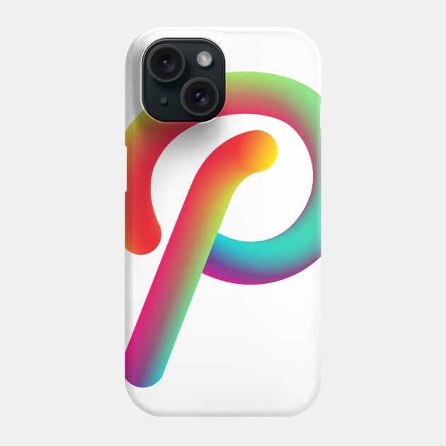 Curly P - 1st edition Phone Case by MplusC