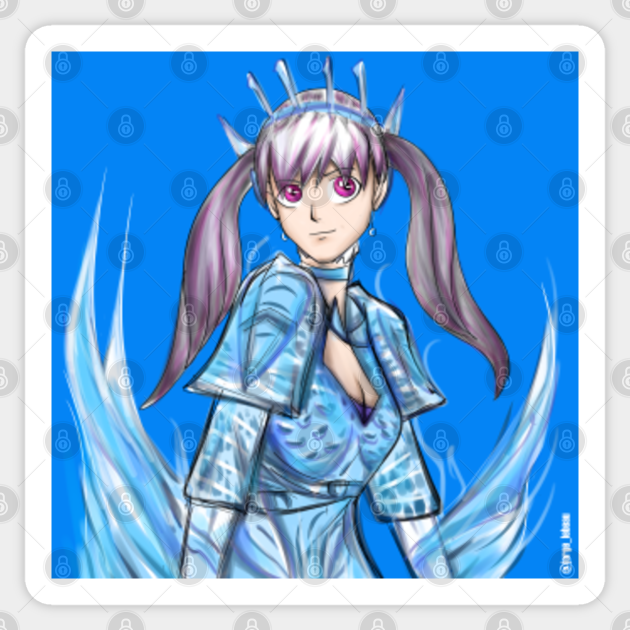 Black Clover S Valkyrie Armor Noelle Black Clover Sticker Teepublic Noelle silva 「ノエル・シルヴァ noeru shiruva 」 is a noblewoman and the second daughter of the clover kingdom 's house silva , one of its royal families. black clover s valkyrie armor noelle