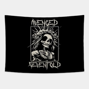 avenged bride skeleton Tapestry