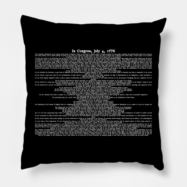 Declaration of Independence Pillow by Sanctuary Armaments