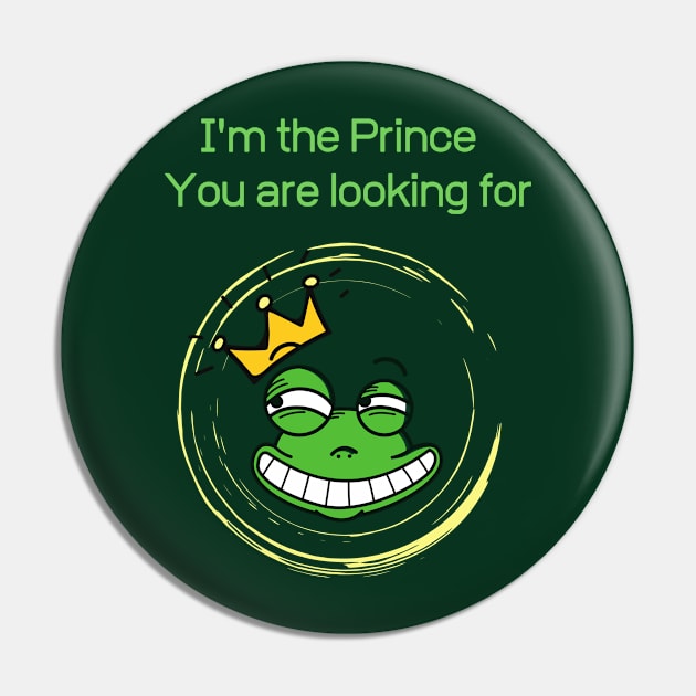 Frog Prince Pin by DM_Creation