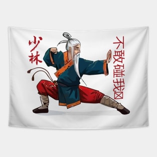 Shaolin Kung Fu Tapestry