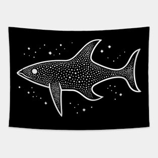 great white shark Tapestry