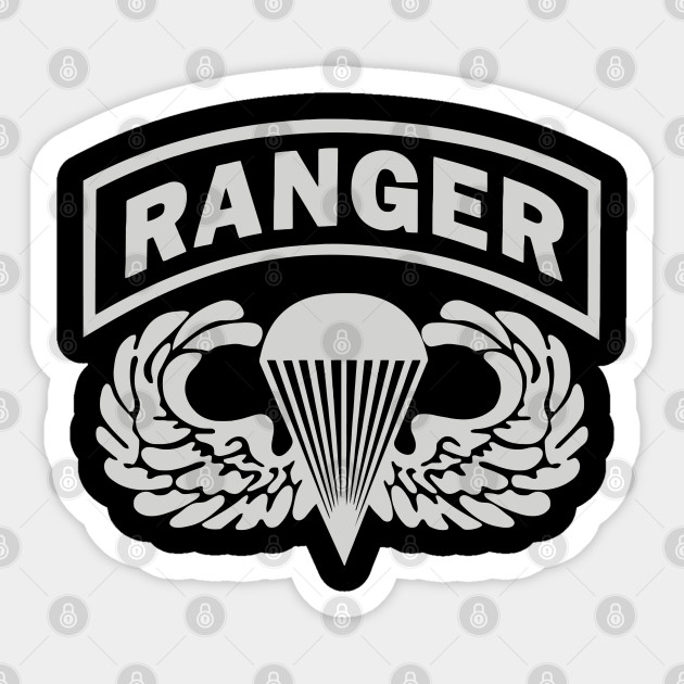 United States Army Ranger Airborne United States Army Ranger Airborne Sticker Teepublic