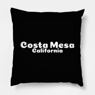 Costa Mesa California - Car Window Bumper Pillow