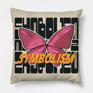 butterfly Symbolism Pillow