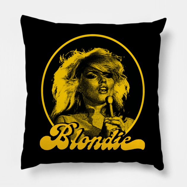 Blondie 80s Pillow by BurogArt