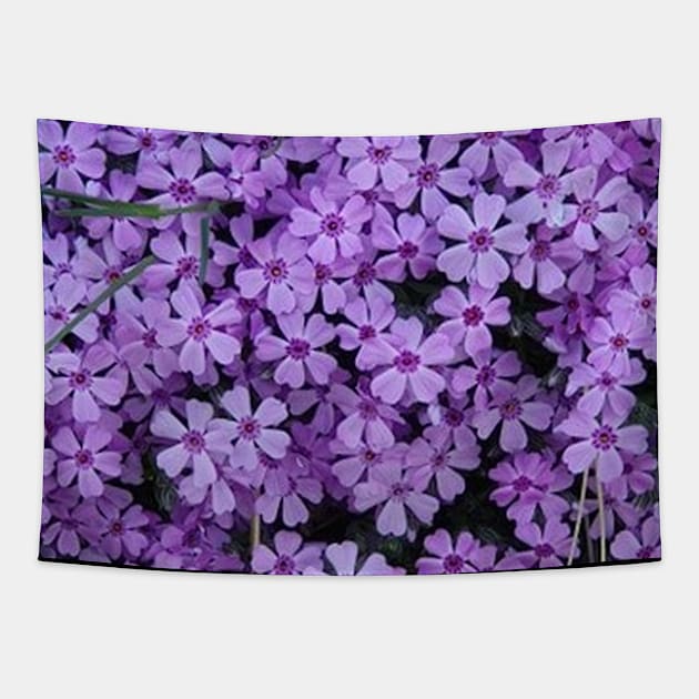 Verbena Flower Tapestry by Alemway