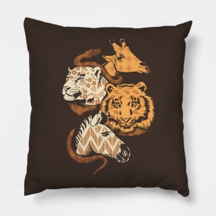 Animal Prints Pillow