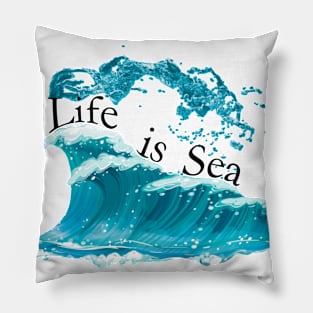 Wave life Pillow