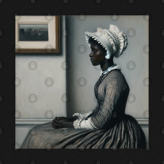 Whistler's Mother Reimagined: Empowering Black History Month by Edd Paint Something