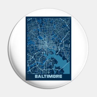 Baltimore - Maryland Peace City Map Pin