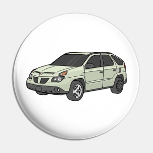 Green Aztek Pin