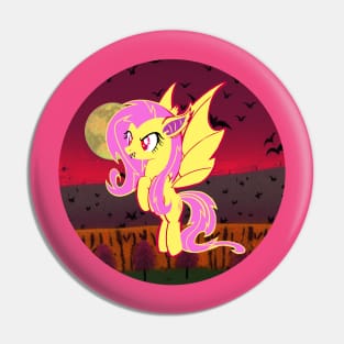 Fan Art Flutterbat Illustration - Fluttershy Pin